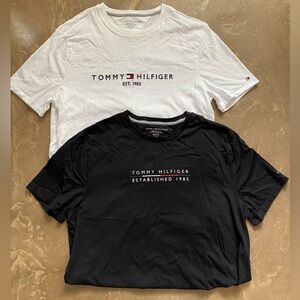 Tommy Hilfiger Classic Black and White Tees